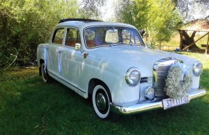 Oldtimer Mercedes benz 1958 wedding cars for hire in croatia antropoti concirge service vip split (1)